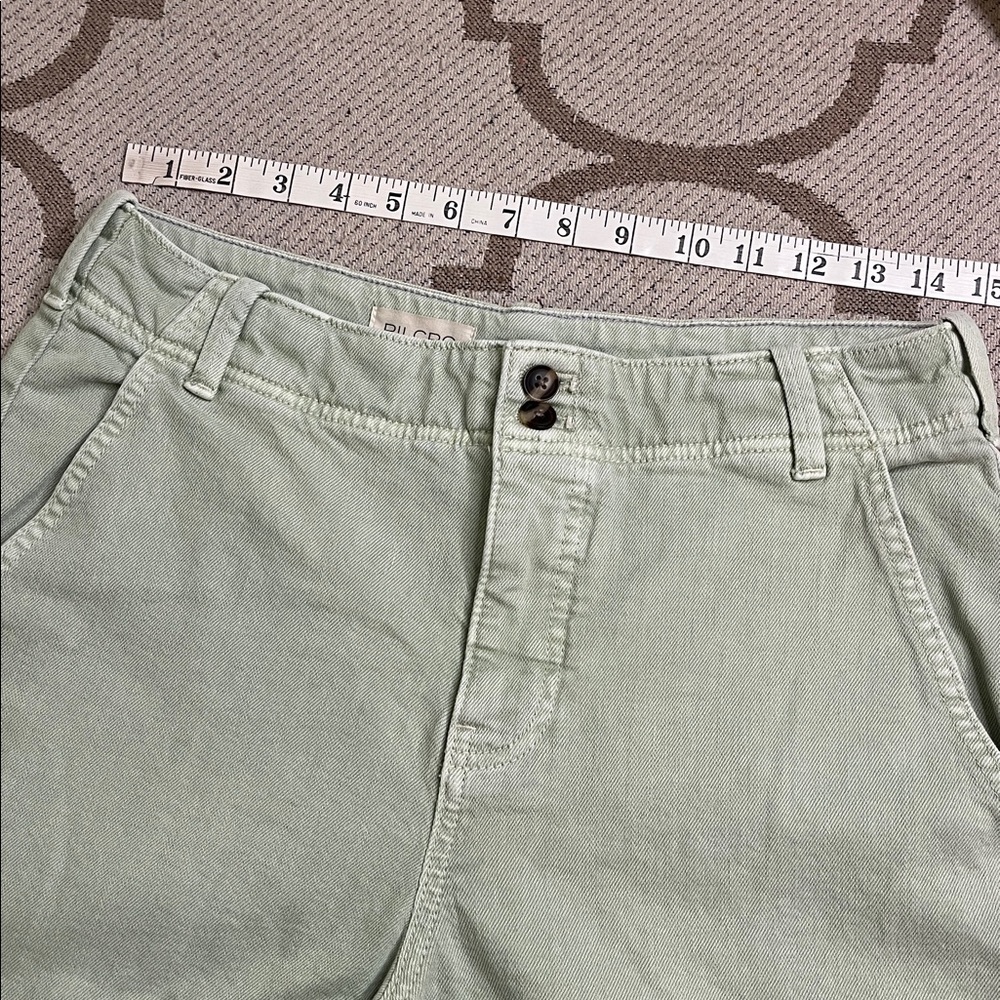 Anthropologie Pilcro Eventide High Rise Wide Leg Chino Trouser Pants, size 28 - Picture 10 of 16
